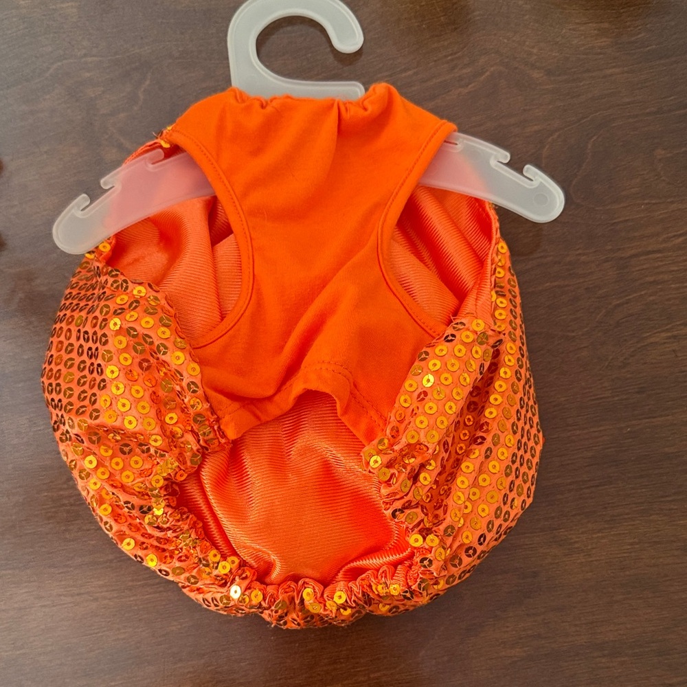 Sparkling Pumpkin dog Costume - Picture 3 of 5